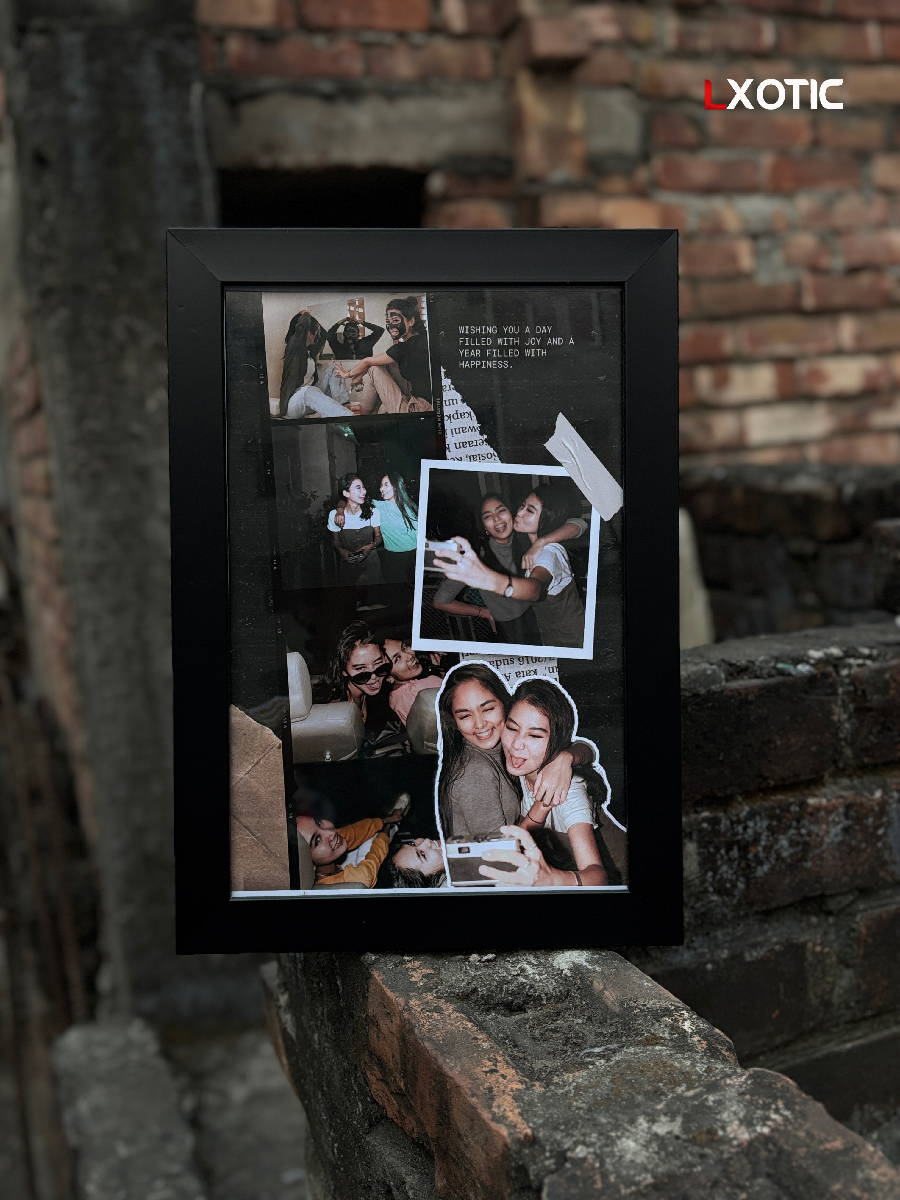 The Infinite Memories: 6-Photo Film Strip Scrapbook Frame — LXOTIC Edition